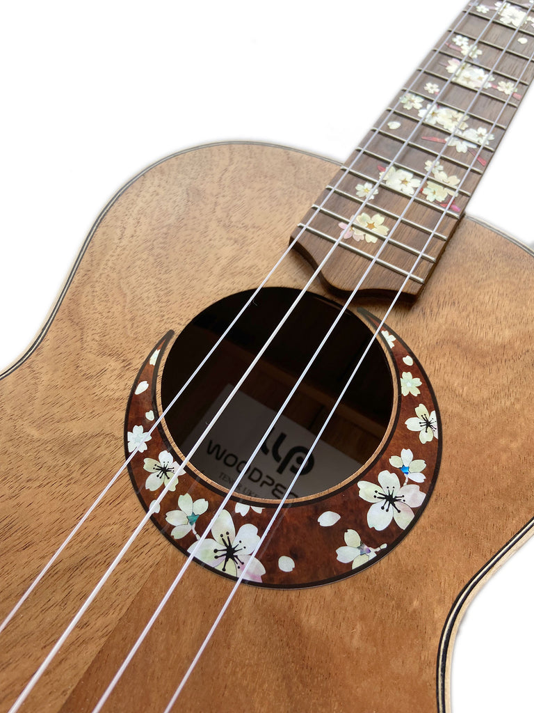 Sakura (cherry blossom) Rosette For Ukulele - Inlay Stickers Jockomo