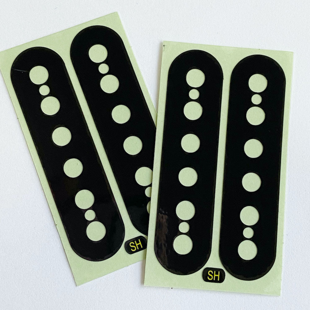 Pickup Stickers for Humbucker // Seymore Duncan SH-1 - Inlay Stickers Jockomo