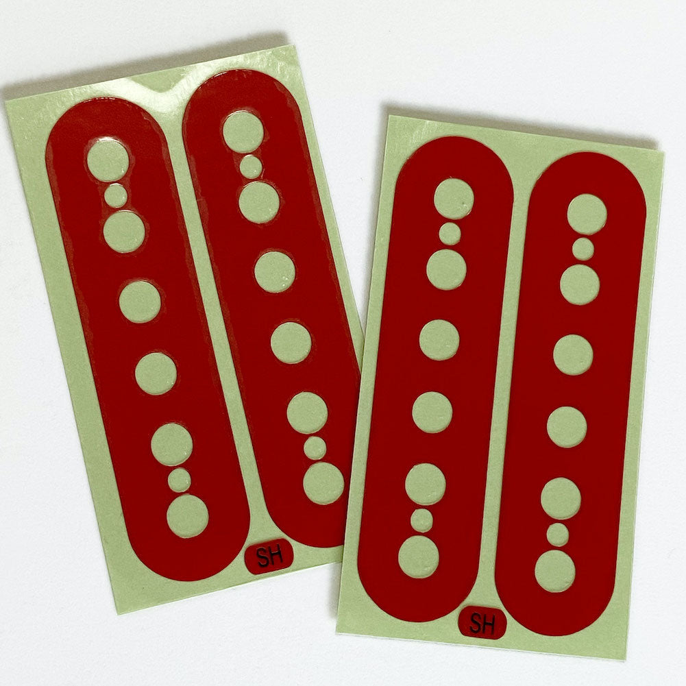 Pickup Stickers for Humbucker // Seymore Duncan SH-1 - Inlay Stickers Jockomo