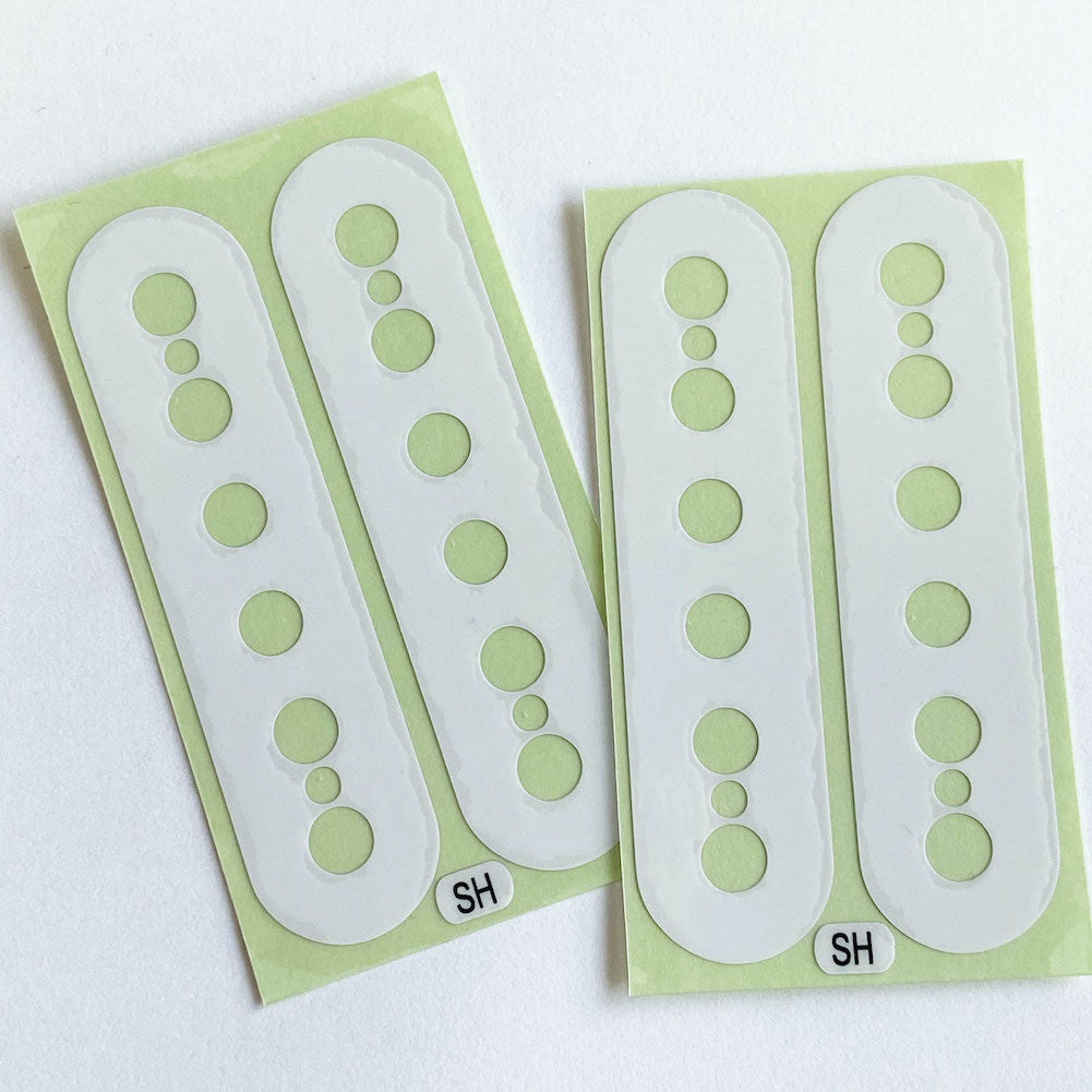 Pickup Stickers for Humbucker // Seymore Duncan SH-1 - Inlay Stickers Jockomo