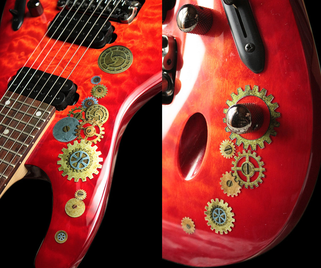 Steampunk Gears Set - Inlay Stickers Jockomo