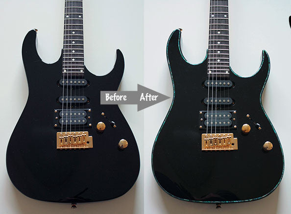 Binding Decals for Body, Neck, & Headstock - Inlay Stickers Jockomo