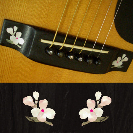 Floweret - 2pcs Bridge Inlays - Inlay Stickers Jockomo