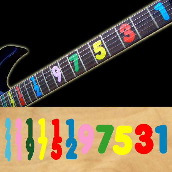 Jason Becker / Numerals - Inlay Stickers Jockomo