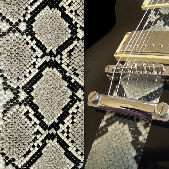 Faux-Leather Sticker /Snake Skin (Gray) - Inlay Stickers Jockomo