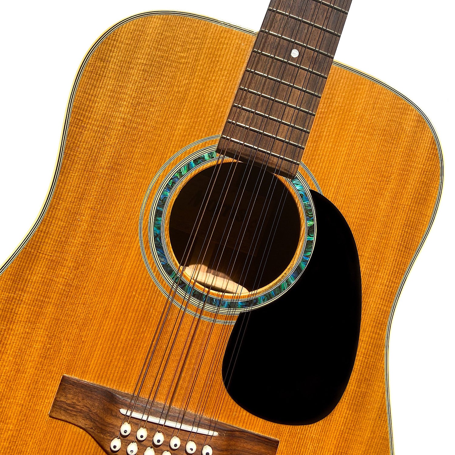 Rosette Stripes (Abalone Green) - Purfling for Guitars - Inlay Stickers Jockomo