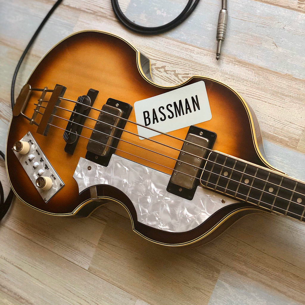 Bassman / Paul McCartney - Inlay Stickers Jockomo