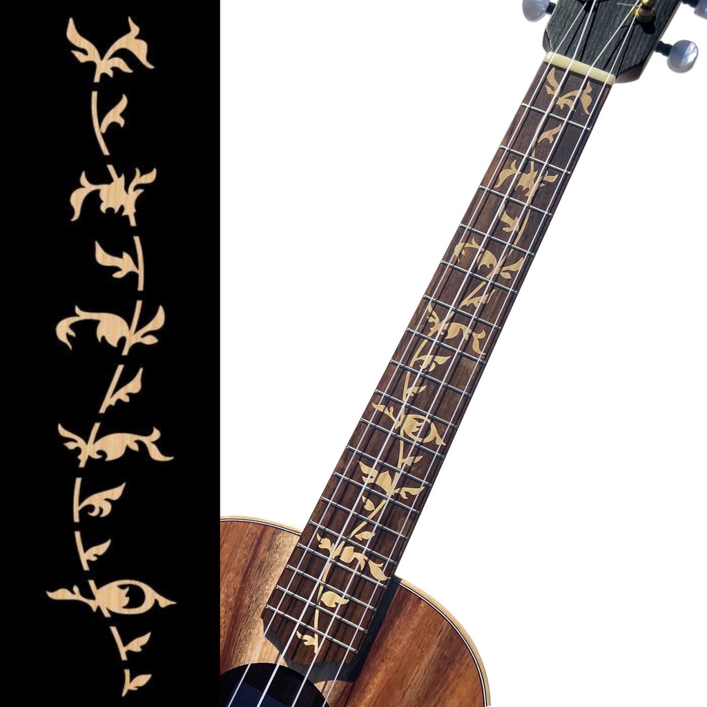 Tree of Life (Wood) - Fret Markers for Ukuleles - Inlay Stickers Jockomo