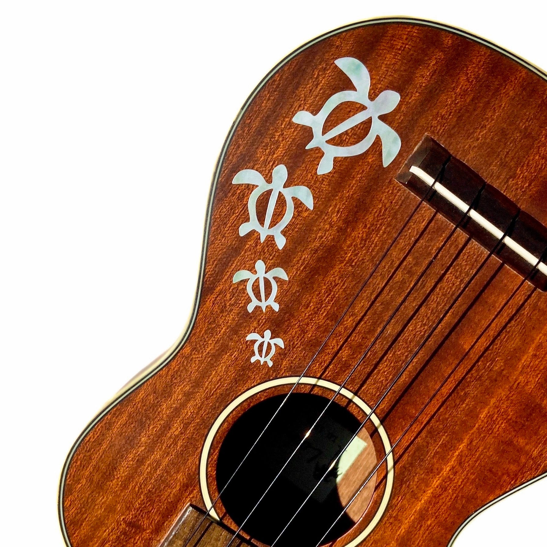 Honu Family (Sea Turtles) - Inlay Stickers Decals for Ukuleles – Inlay ...