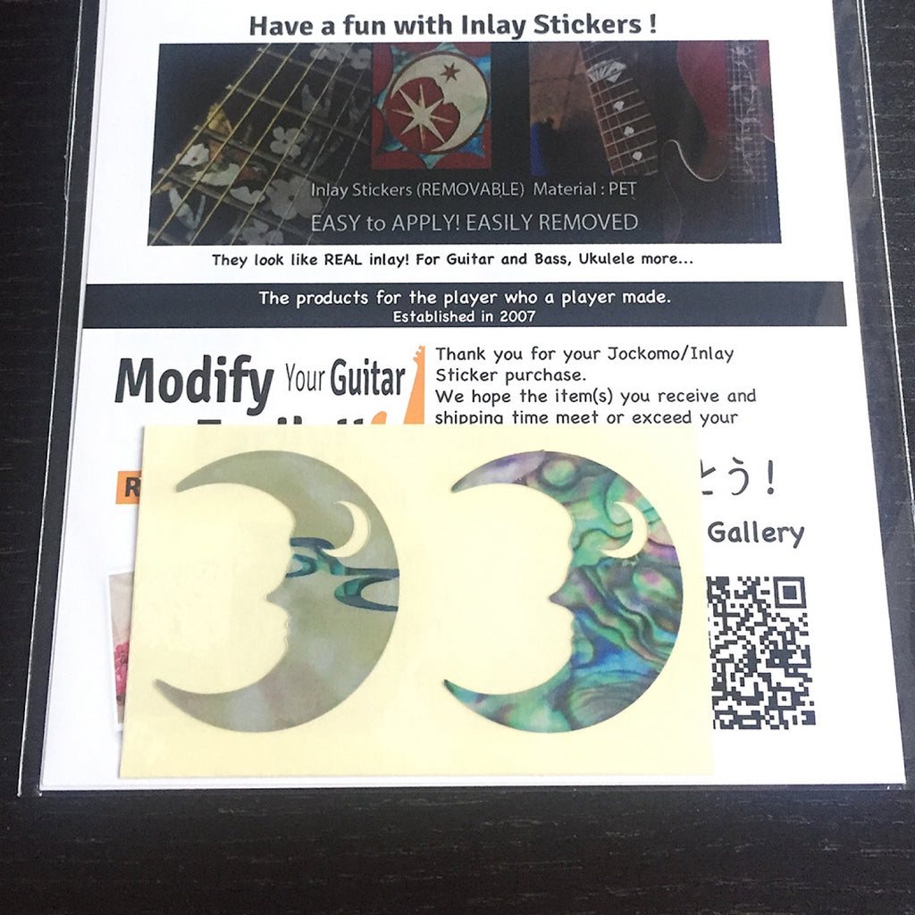 Crescent Moon - Inlay Stickers Jockomo