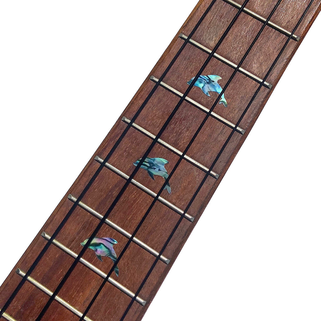 Dolphins - Fret Markers for Ukuleles - Inlay Stickers Jockomo