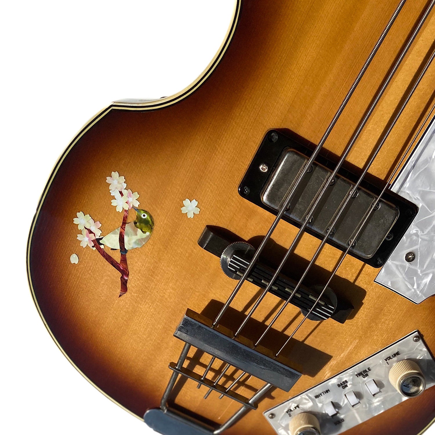 Japanese Bush Warbler - Inlay Stickers Jockomo