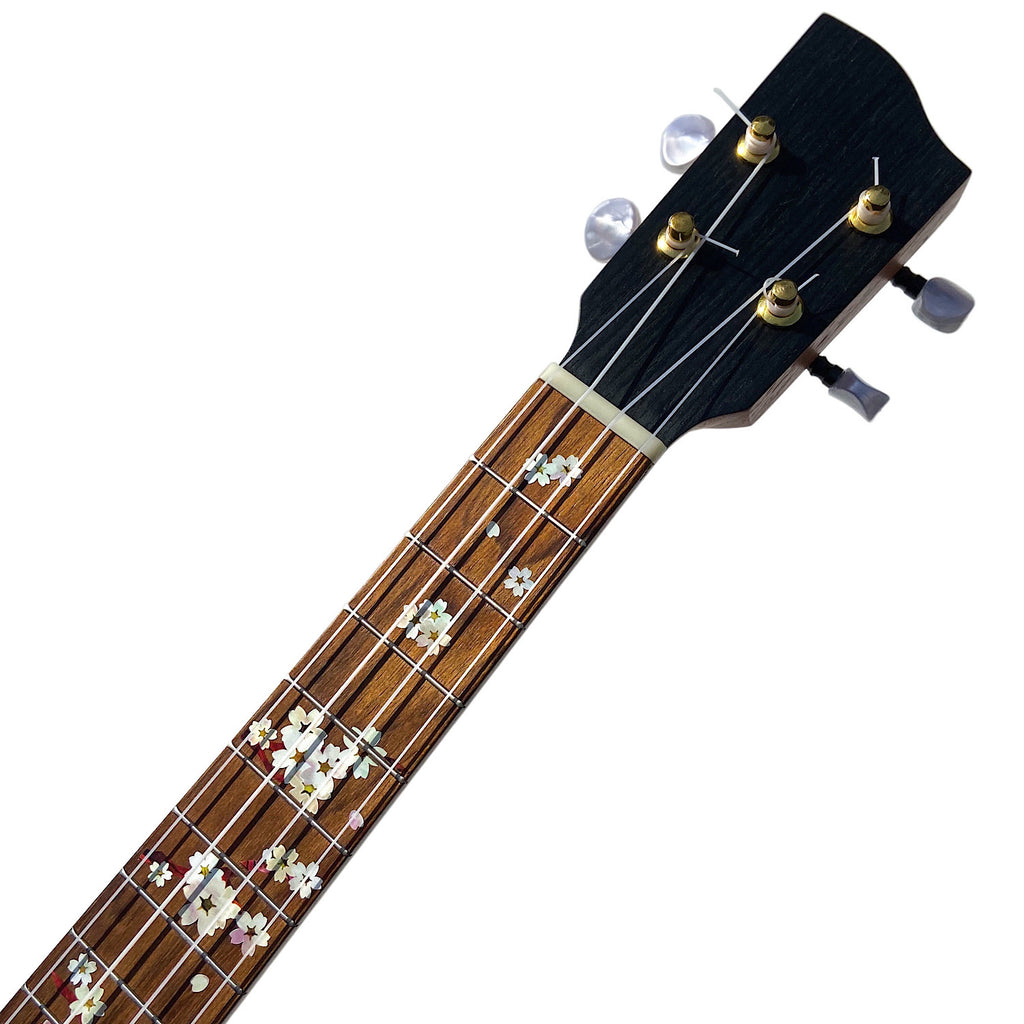 Cherry Blossom / Sakura - Fret Markers for Ukuleles - Inlay Stickers Jockomo