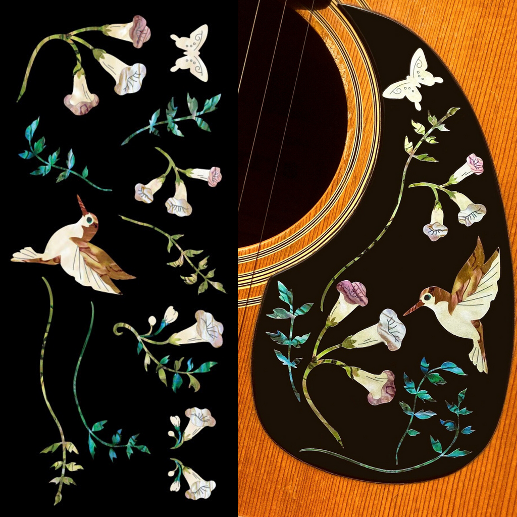 Assorted Hummingbird - Inlay Stickers Jockomo