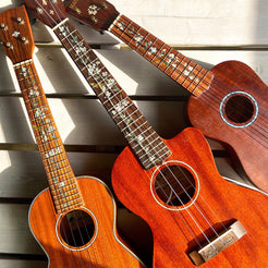 Tree of Life w/Hummingbird - Fret Markers for Ukuleles - Inlay Stickers Jockomo