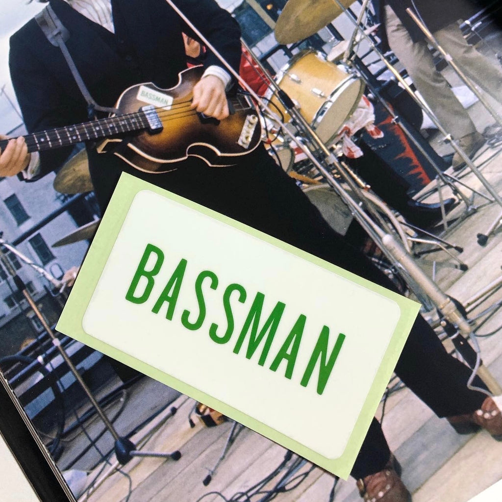 Bassman / Paul McCartney - Inlay Stickers Jockomo