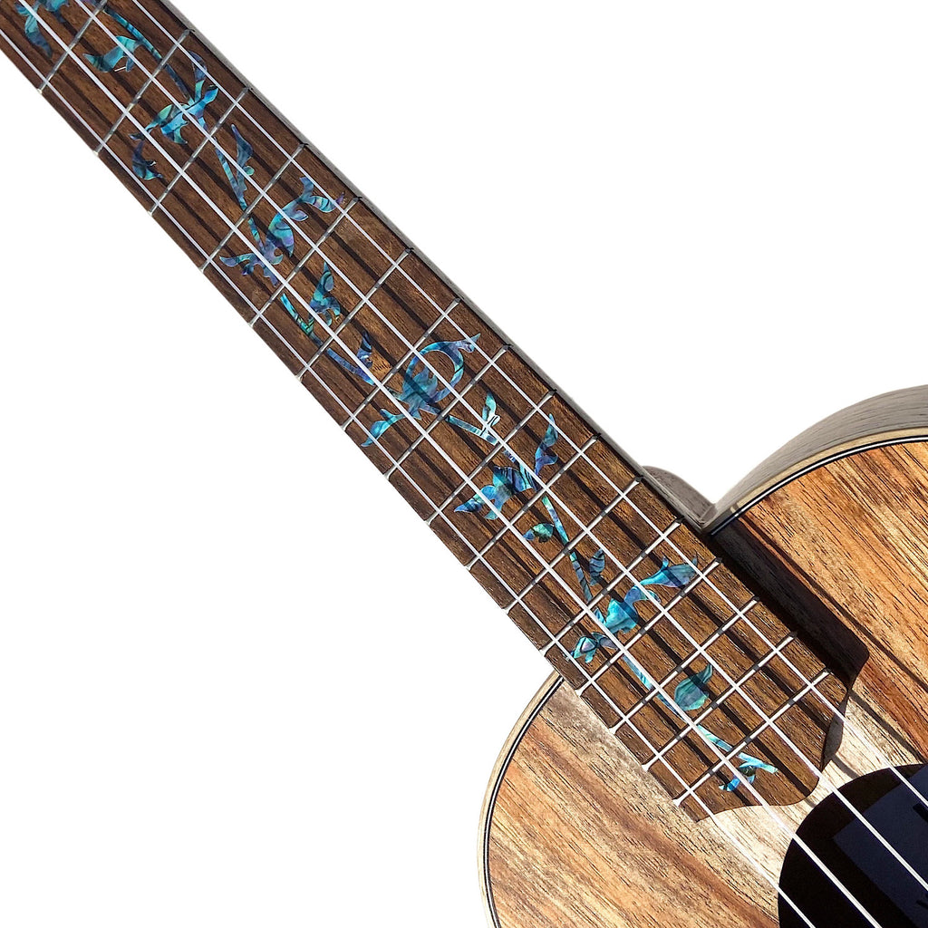 Tree of Life (Abalone Blue) - Fret Markers for Ukuleles - Inlay Stickers Jockomo