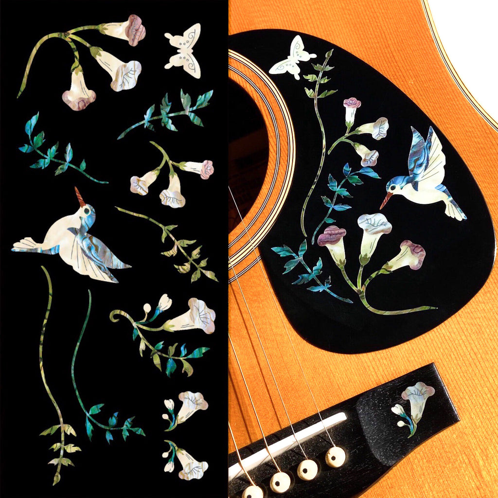 Assorted Hummingbird - Inlay Stickers Jockomo