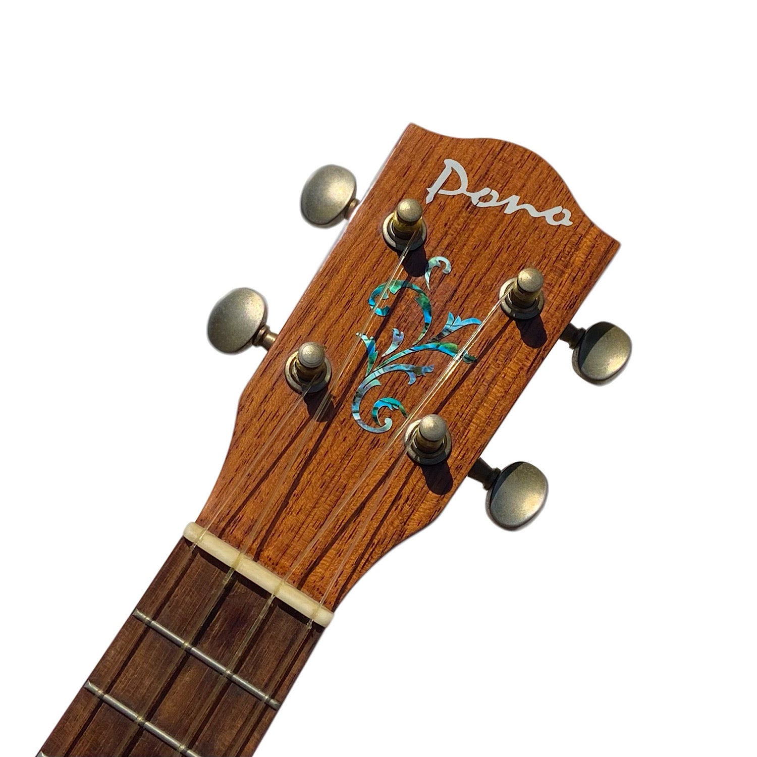 Small Vine Headstock Inlay Sticker for Guitar, Bass & Ukulele