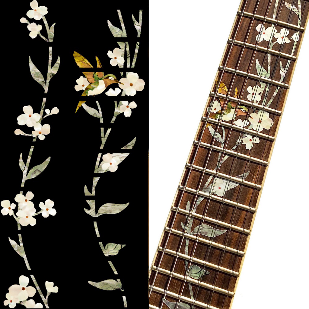 Tree of Life w/Hummingbird - Inlay Stickers Jockomo