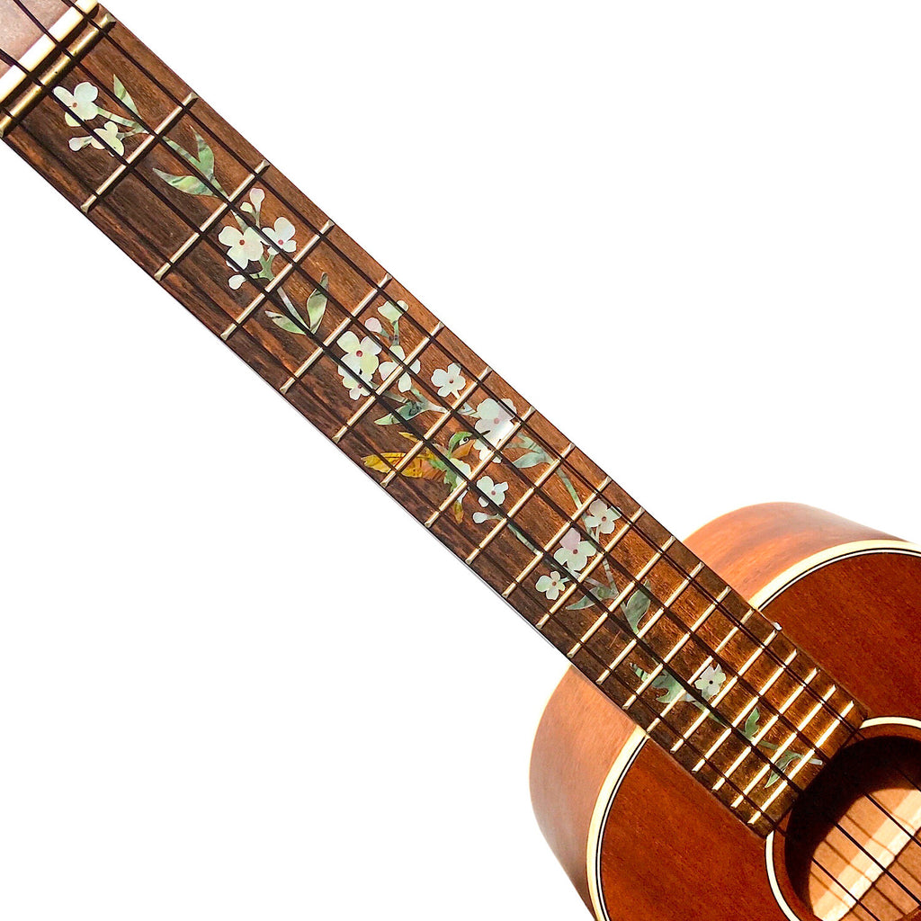 Tree of Life w/Hummingbird - Fret Markers for Ukuleles - Inlay Stickers Jockomo