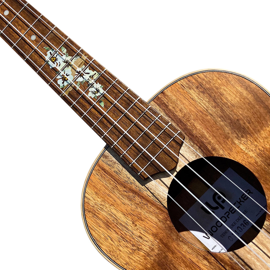 Hibiscus - Fret Markers for Ukuleles - Inlay Stickers Jockomo