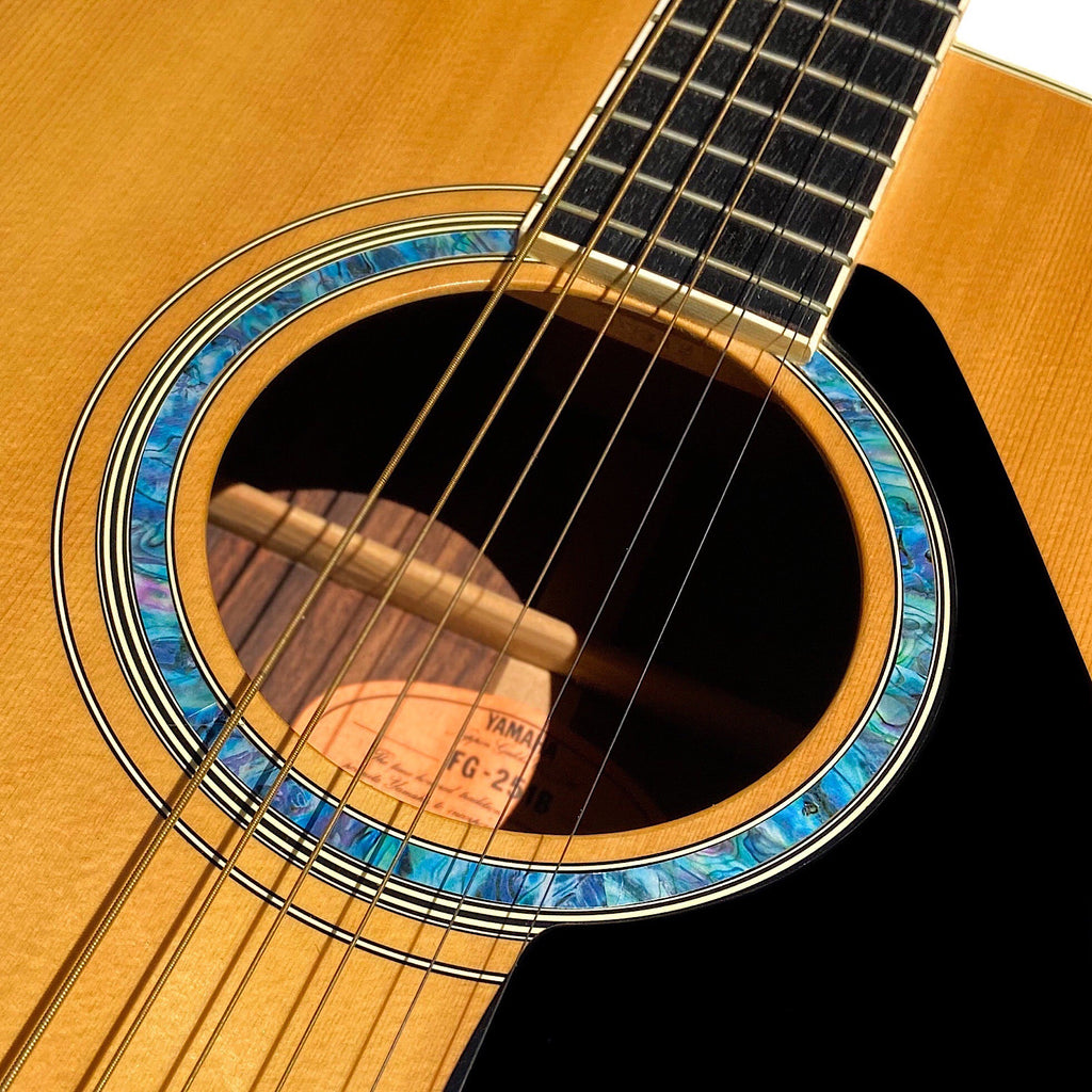 Rosette Stripes (Abalone Blue) - Purfling for Guitars - Inlay Stickers Jockomo