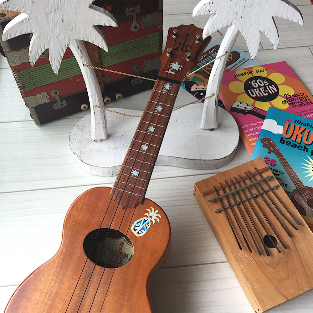 Palm Trees - Fret Markers for Ukuleles - Inlay Stickers Jockomo