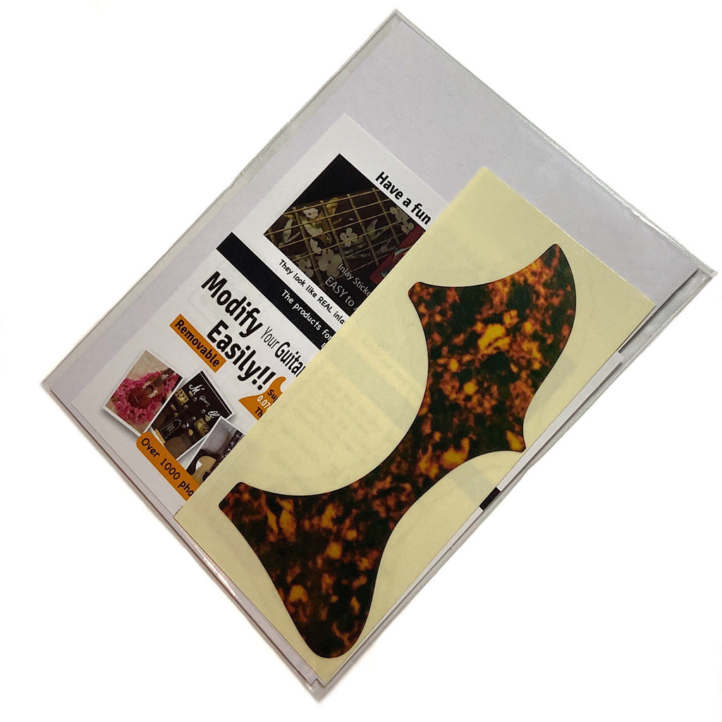 Pickguard Sticker (Amber) for Ukuleles - Inlay Stickers Jockomo