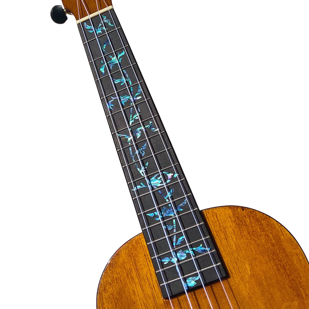 Tree of Life (Abalone Blue) - Fret Markers for Ukuleles - Inlay Stickers Jockomo