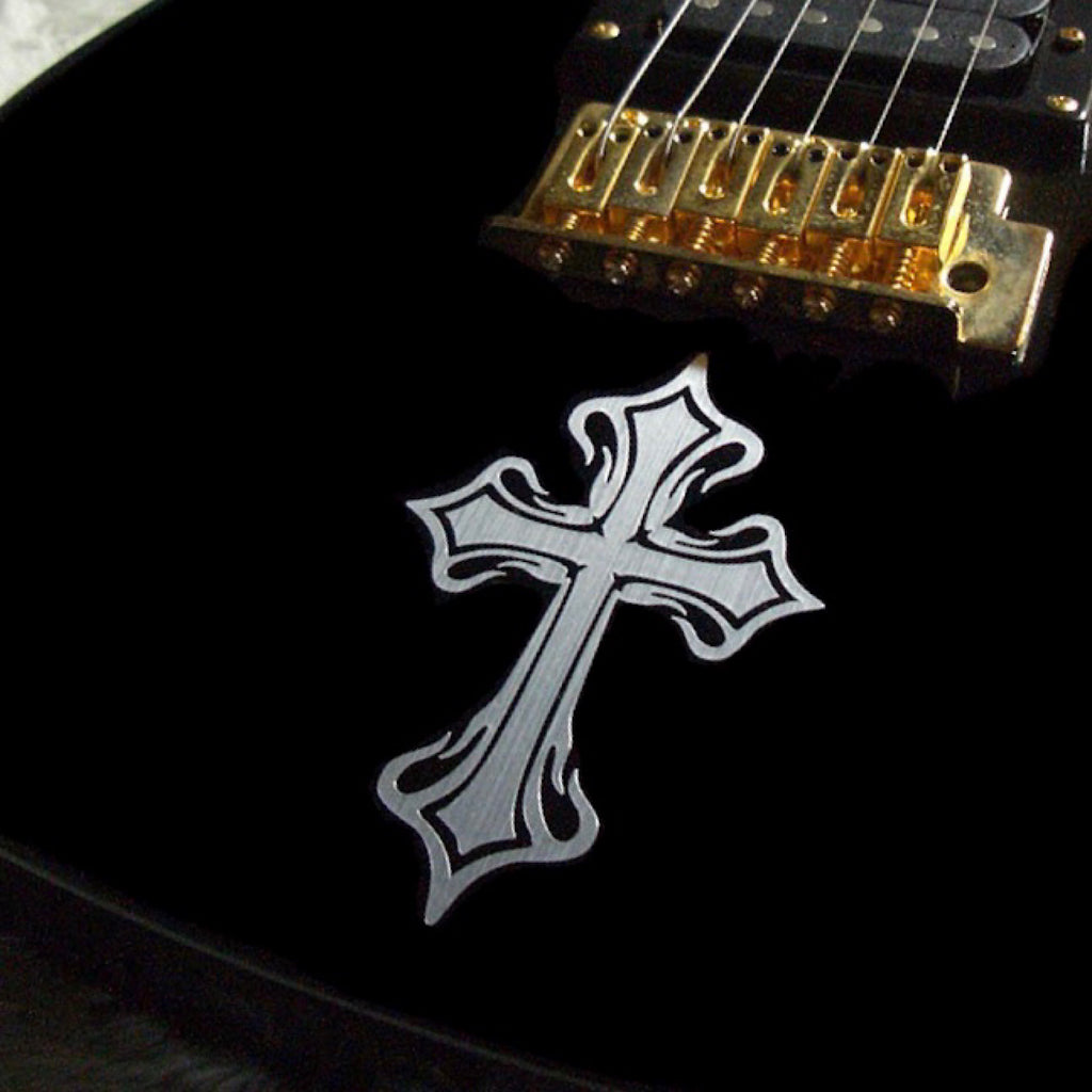 Metallic Tribal Crosses (Large & Small) - Inlay Stickers Jockomo