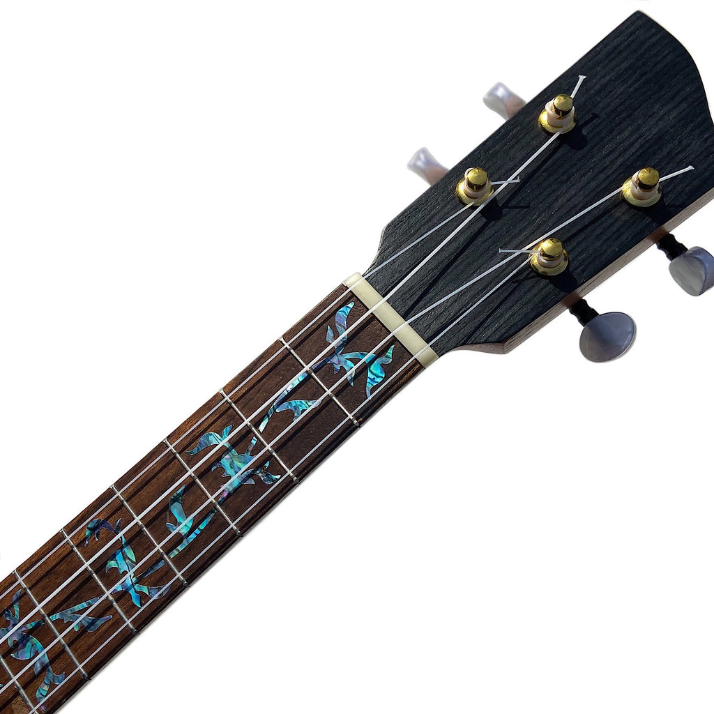 Tree of Life (Abalone Blue) - Fret Markers for Ukuleles - Inlay Stickers Jockomo