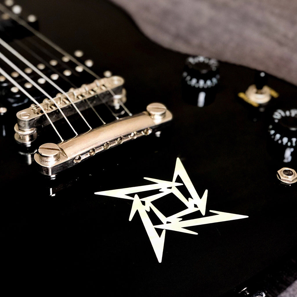 Ninja Star / James Hetfield (Metallica) - Inlay Stickers Jockomo