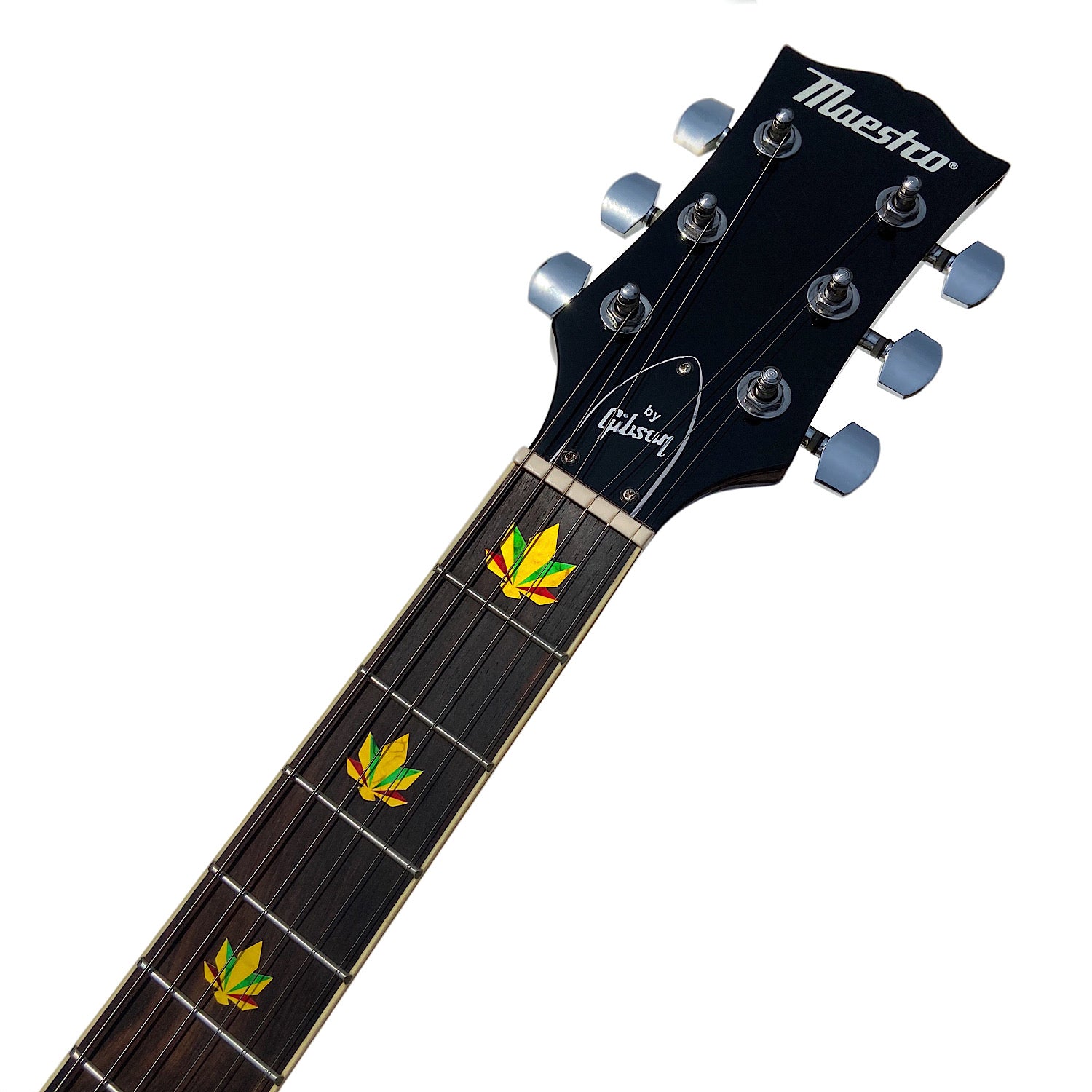 Rasta Color 420 - Fret Markers for Guitars & Bass - Inlay Stickers Jockomo