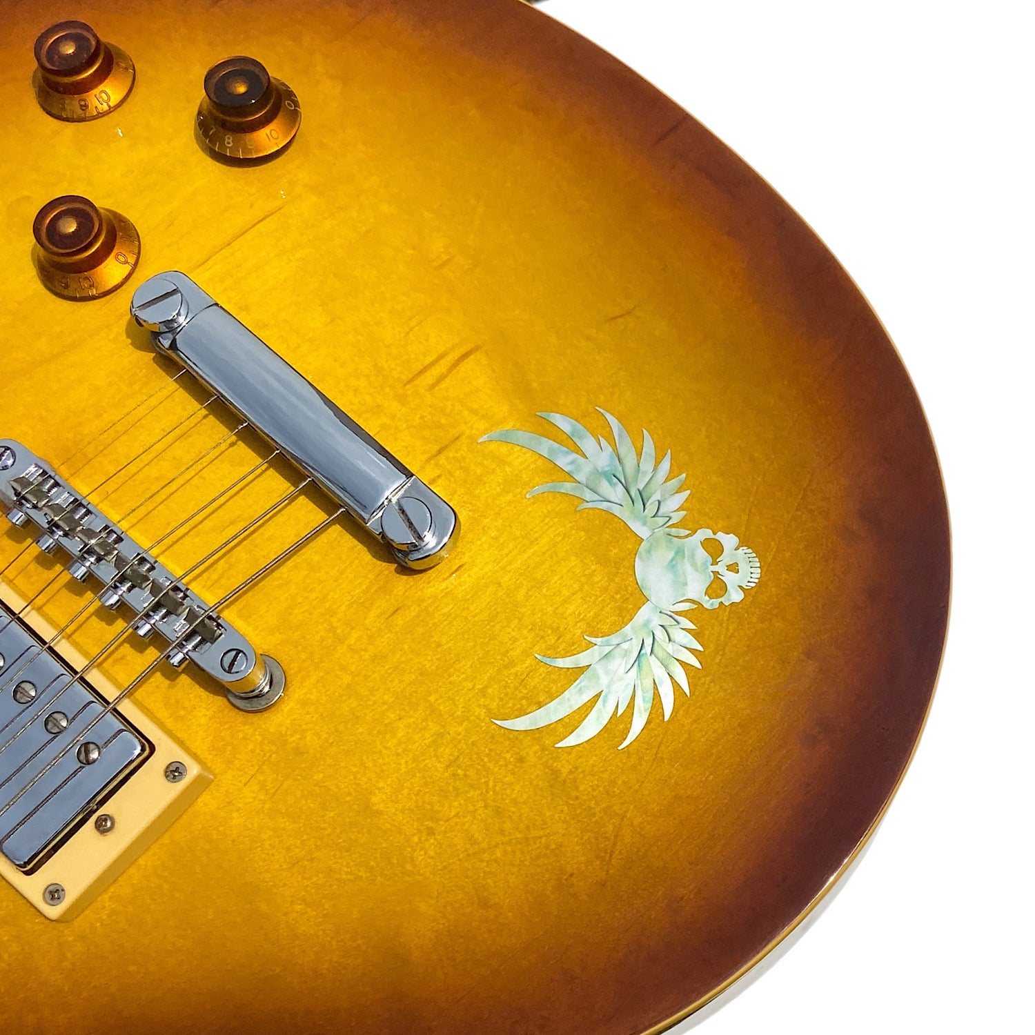 Winged-Skull - Inlay Stickers Jockomo