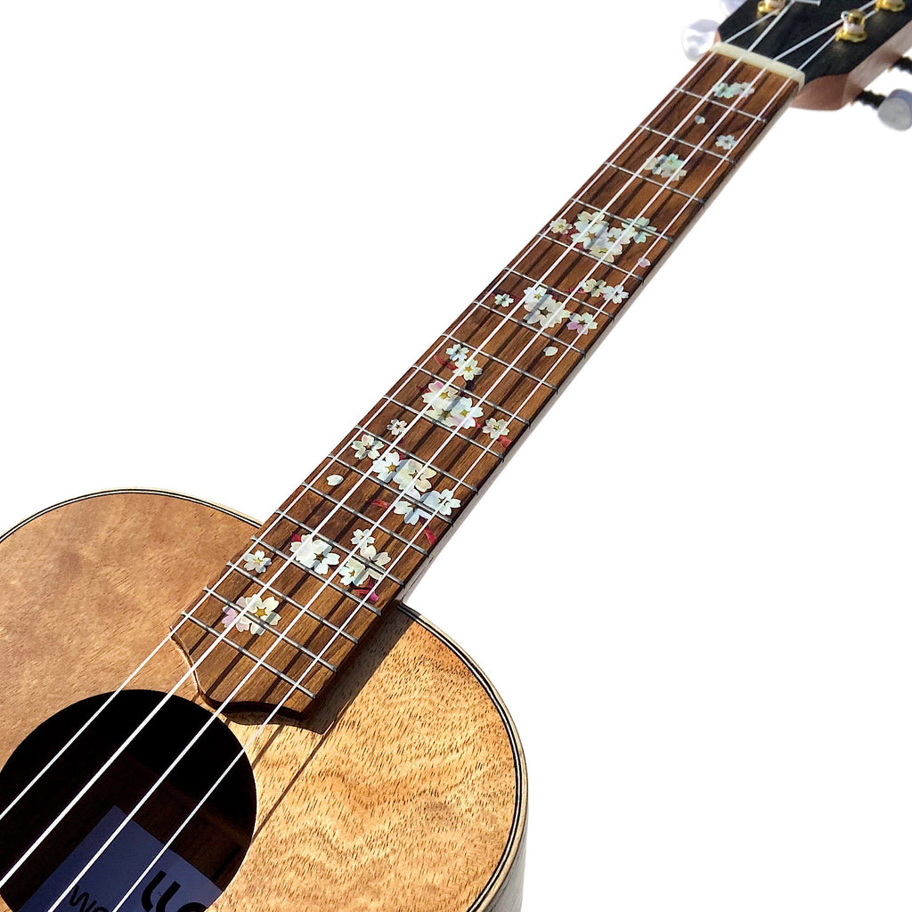 Cherry Blossom / Sakura - Fret Markers for Ukuleles - Inlay Stickers Jockomo