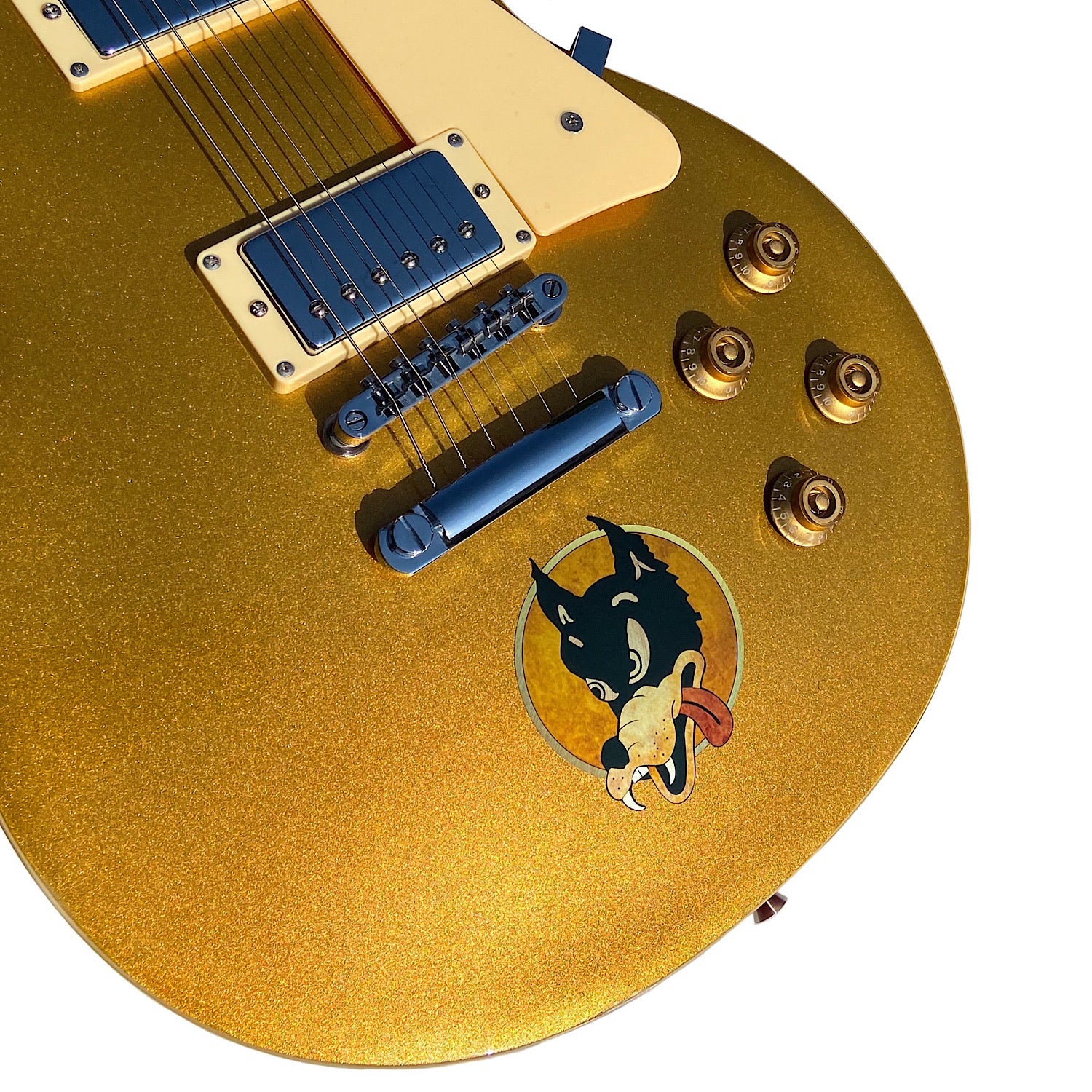 Wolf / Jerry Garcia Grateful Dead Inlay Sticker for Guitars & Bass