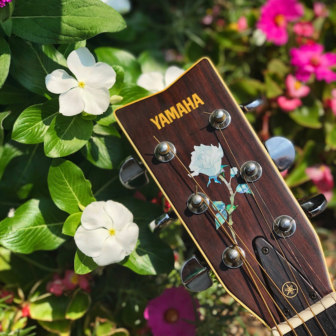 Single Rose - Inlay Sticker for Headstock – Inlay Stickers Jockomo