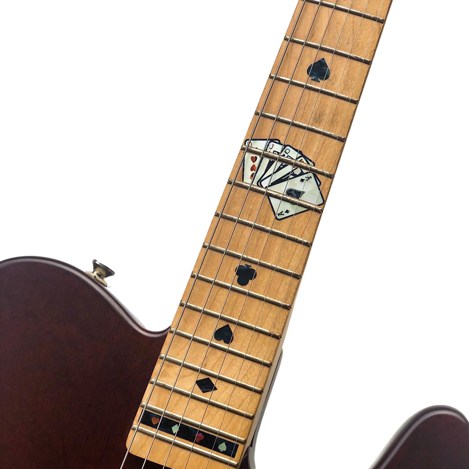 Playing Cards (Poker) Fret Markers - Inlay Stickers for Guitars – Inlay ...