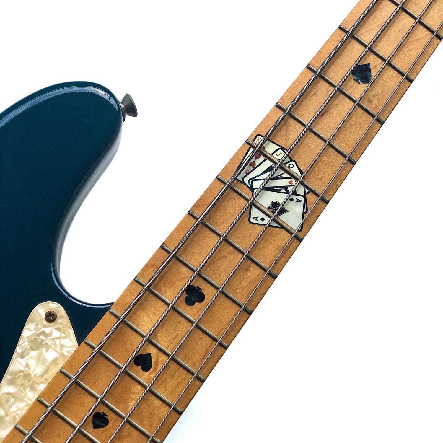 Playing Cards - Fret Markers for Bass - Inlay Stickers Jockomo