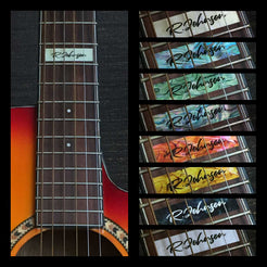 Custom-Made 12th Fret Marker for Guitars - Inlay Stickers Jockomo