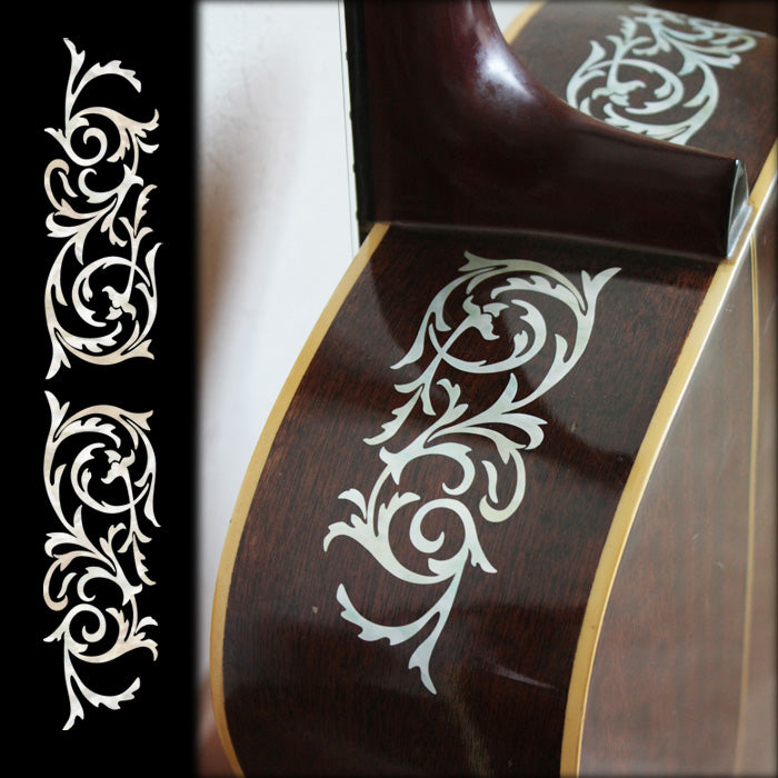 L&R Ornamental Swirls - Inlay Stickers Jockomo