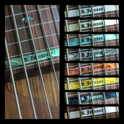 Custom-Made High Position Fret Marker for 5-String Bass - Inlay Stickers Jockomo