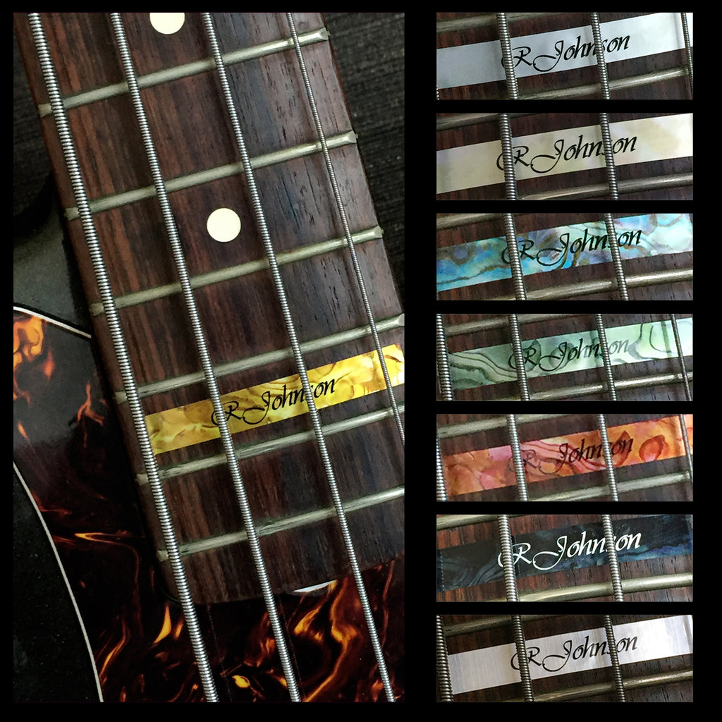 Custom-Made High Position Fret Marker for Bass - Inlay Stickers Jockomo