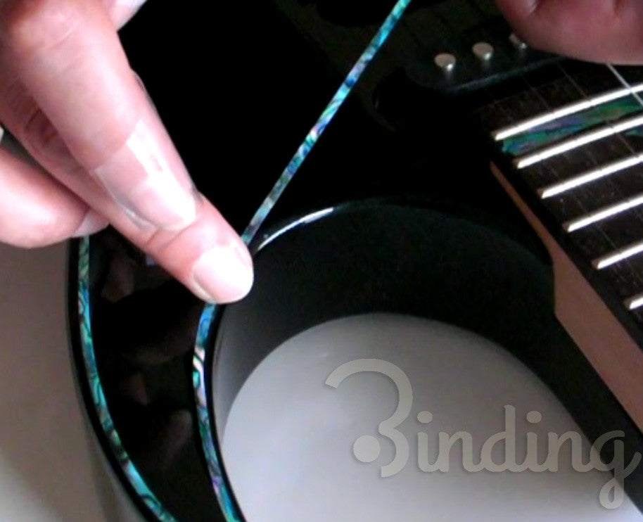 Binding Decals for Body, Neck, & Headstock - Inlay Stickers Jockomo