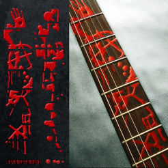 Bloody-Line Fret Markers for Guitars - Inlay Stickers Jockomo