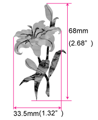 Lily - Inlay Stickers Jockomo