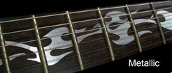 Fire Flames - Fret Markers for Guitars - Inlay Stickers Jockomo