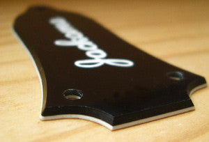 Notched Type 3-Hole Custom Engraved Truss Rod Cover - Inlay Stickers Jockomo