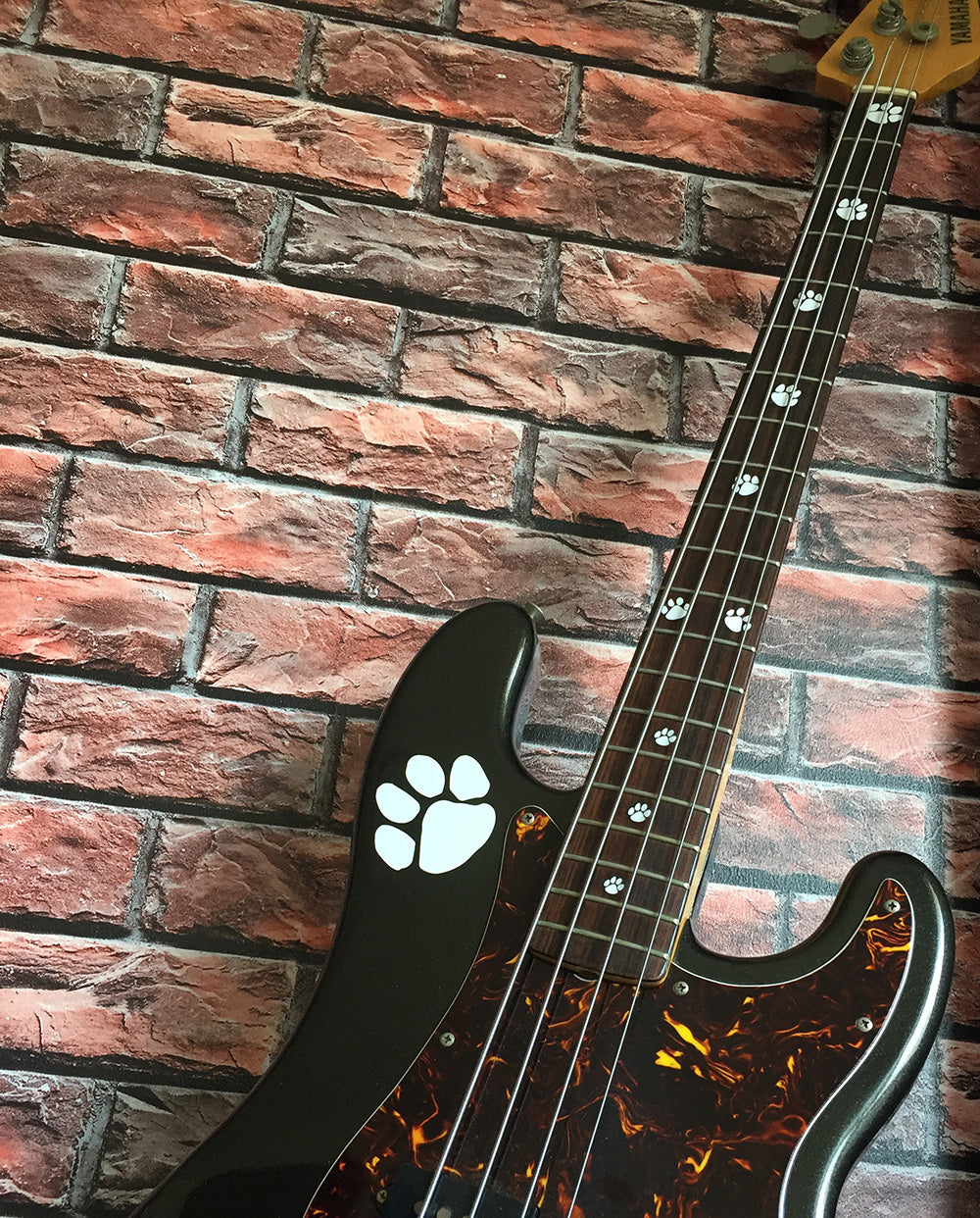 Animal Foot Prints - Fret Markers for Guitars & Bass - Inlay Stickers Jockomo